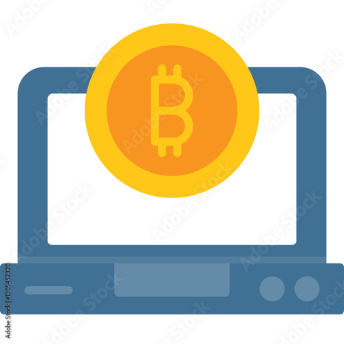 Digital Currency Icon Vector Element