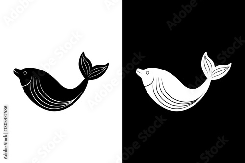 Fluke icon vector on White Background ,Vector Art Illustration on white background.