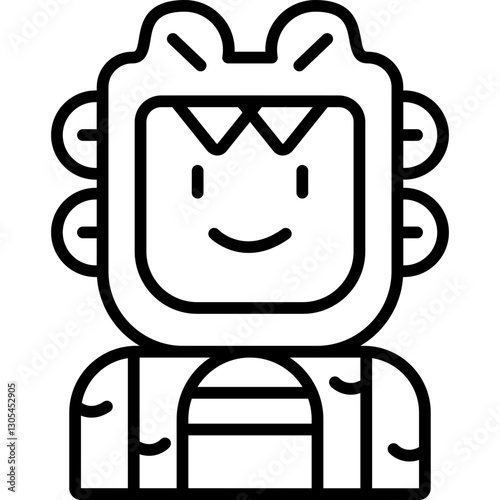 Dinosaur Costumes Icon Vector Element