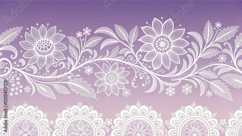 Wallpaper Mural Elegant golden vine seamless pattern on pastel Torontodigital.ca