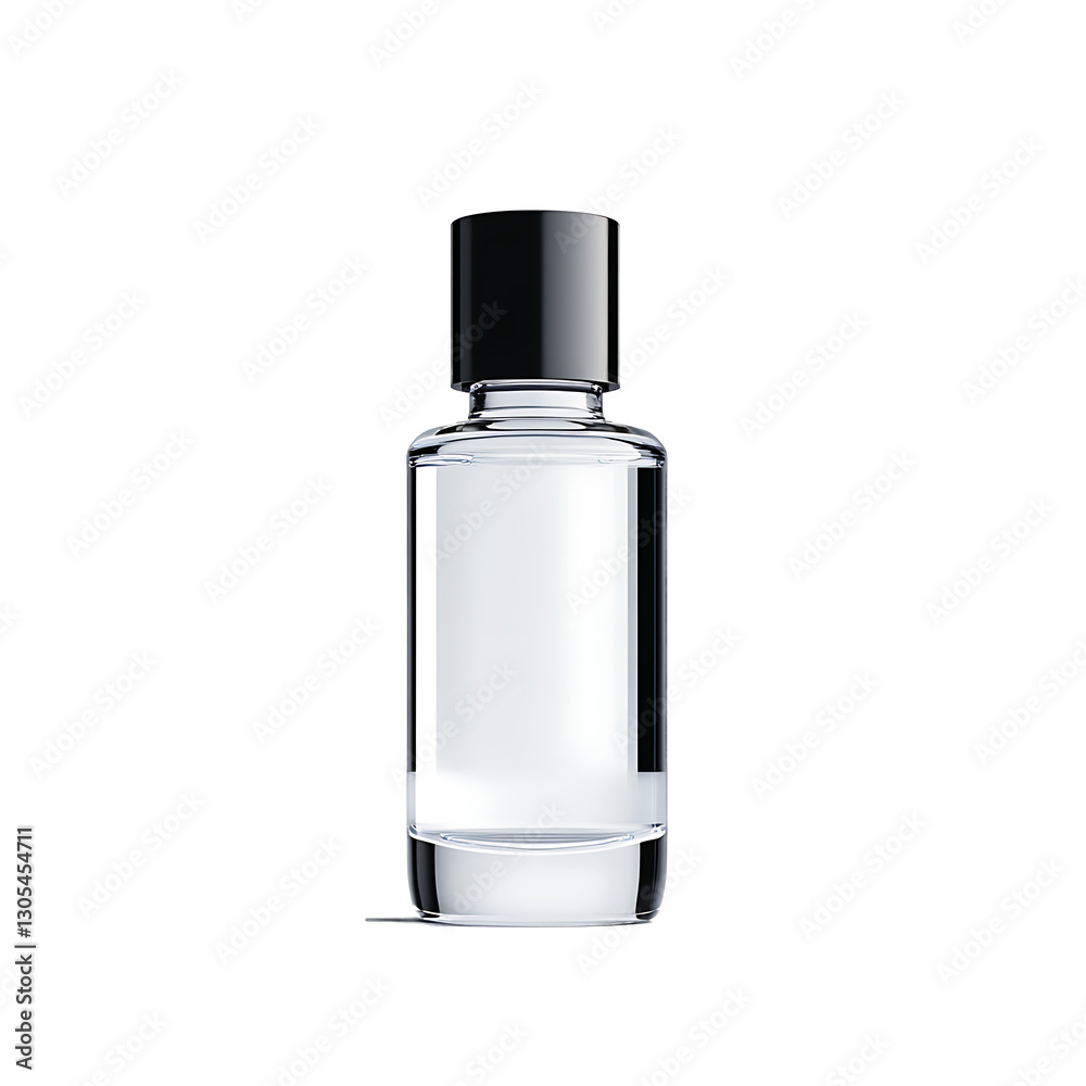 skincare toner bottle 3D render skincare toner bottle 3D render