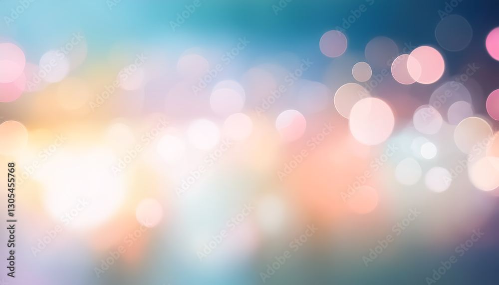 Colorful Abstract Bokeh Background with Soft Light Effects Colorful Abstract Bokeh Background with Soft Light Effects