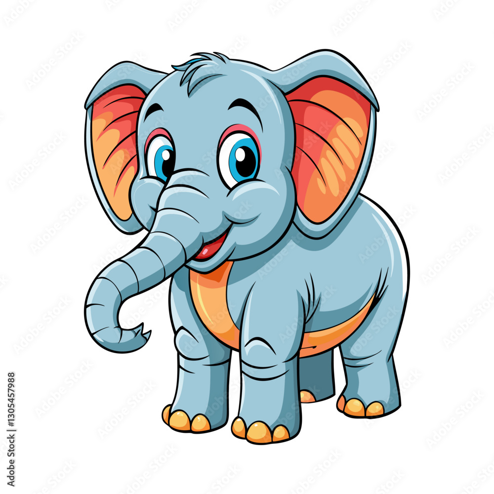 Naklejka premium Elephant