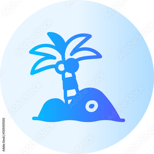 island gradient icon