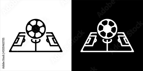 A black and white time icon