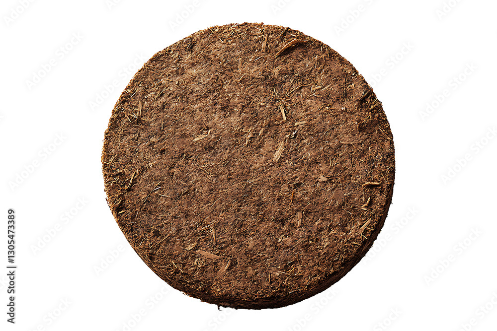 Fototapeta premium Natural Soil Enhancer Isolated on Transparent Background PNG Image.