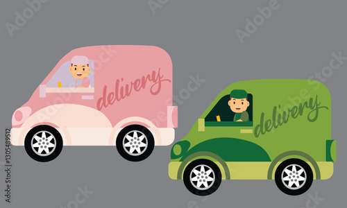 delivery van Free shipping Shopping	