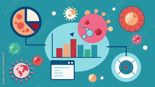 Timely reporting of data allows for the prompt identification of emerging health threats such as the spread of infectious diseases to be addressed before they become widespread.. Vector illustration