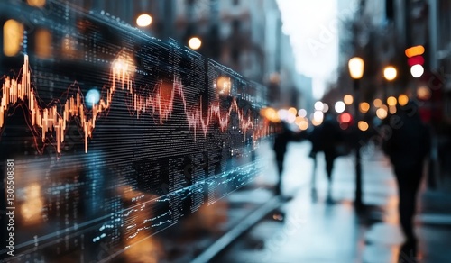 Wallpaper Mural The concept of quantum communication and computing is represented through a futuristic and modern 3D illustration of a prototype, set against a technology and engineering abstract background, Torontodigital.ca