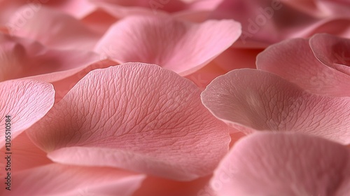 A close up of a bunch of pink rose petals