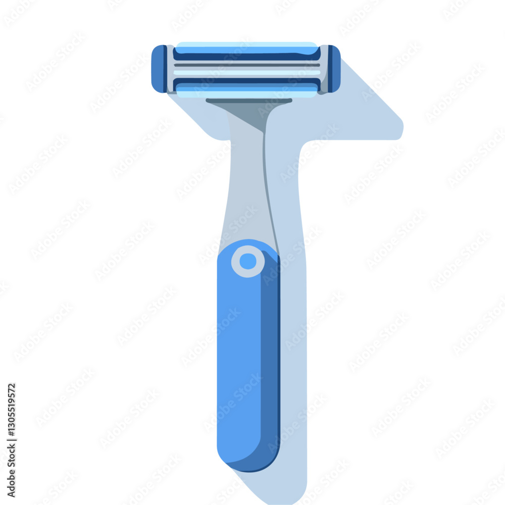 2D flat vector illustration shaving razor icon isolated on a white background.
2D flat vector illustration shaving razor icon isolated on a white background.