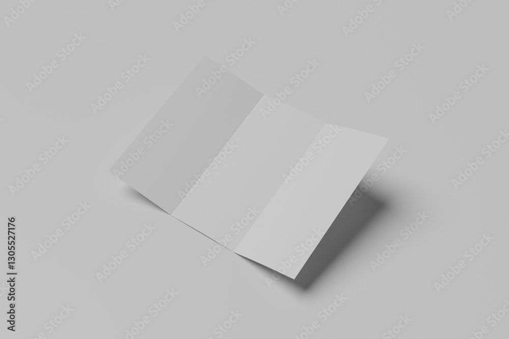 tri fold brochure Mockup