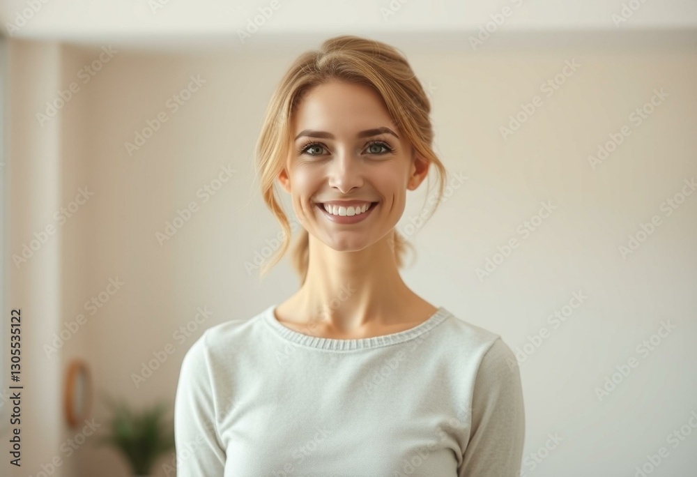Photorealistic portrait of a warm-hearted community volunteer Photorealistic portrait of a warm-hearted community volunteer
