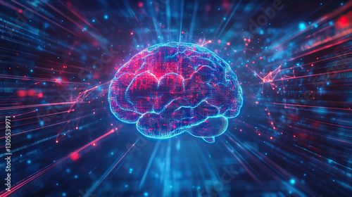 brain technology circuits artificial intelligence AI A.I. futuristic quantum computing