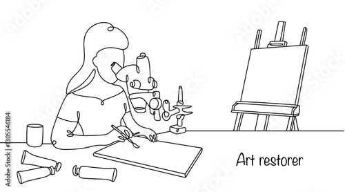 Art restorer