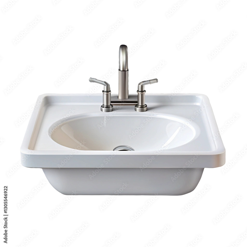 Fototapeta premium modern kitchen sink