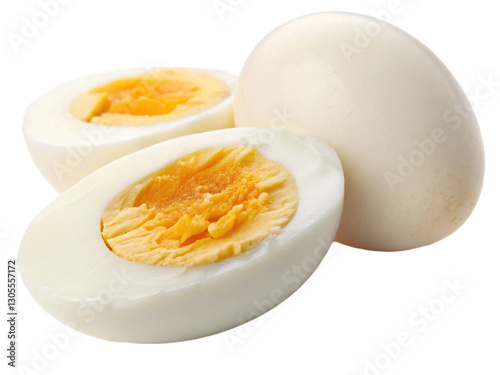 Boiled Egg – Hard or Soft Cooked Egg Isolated