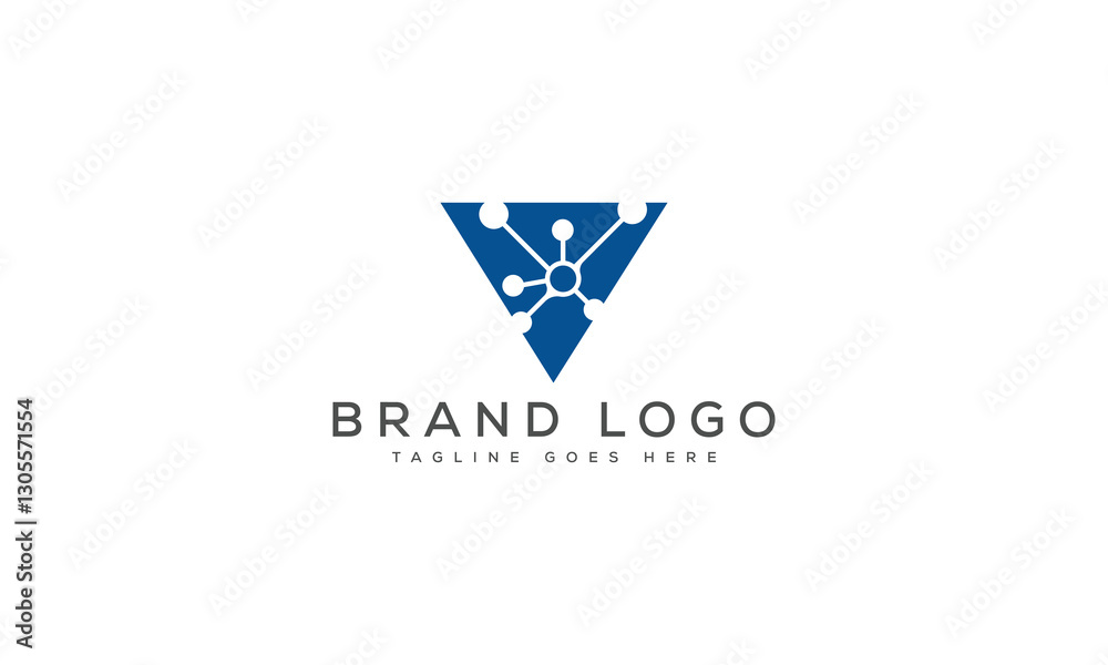 letter V logo design vector template design for brand. letter V logo design vector template design for brand.