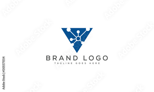 Free Download letter V logo design vector template design for brand. - GFXLoad
