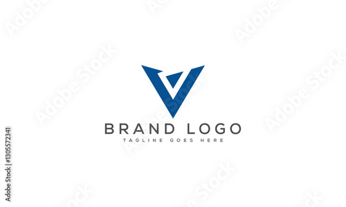 Free Download letter V logo design vector template design for brand. - GFXLoad