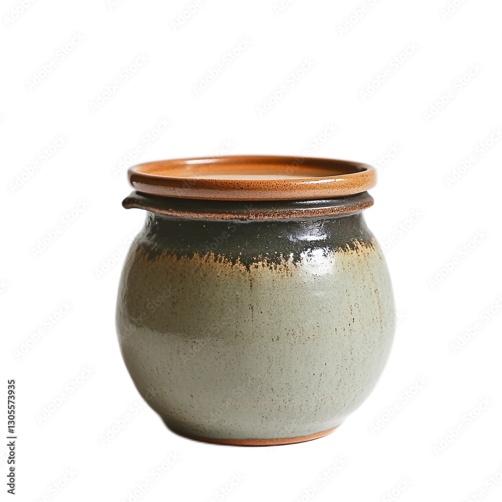 Handmade Ceramic Pot with Unique Glaze and Smooth Round Shape Ideal for Home Decoration or Plant Display Handmade Ceramic Pot with Unique Glaze and Smooth Round Shape Ideal for Home Decoration or Plant Display