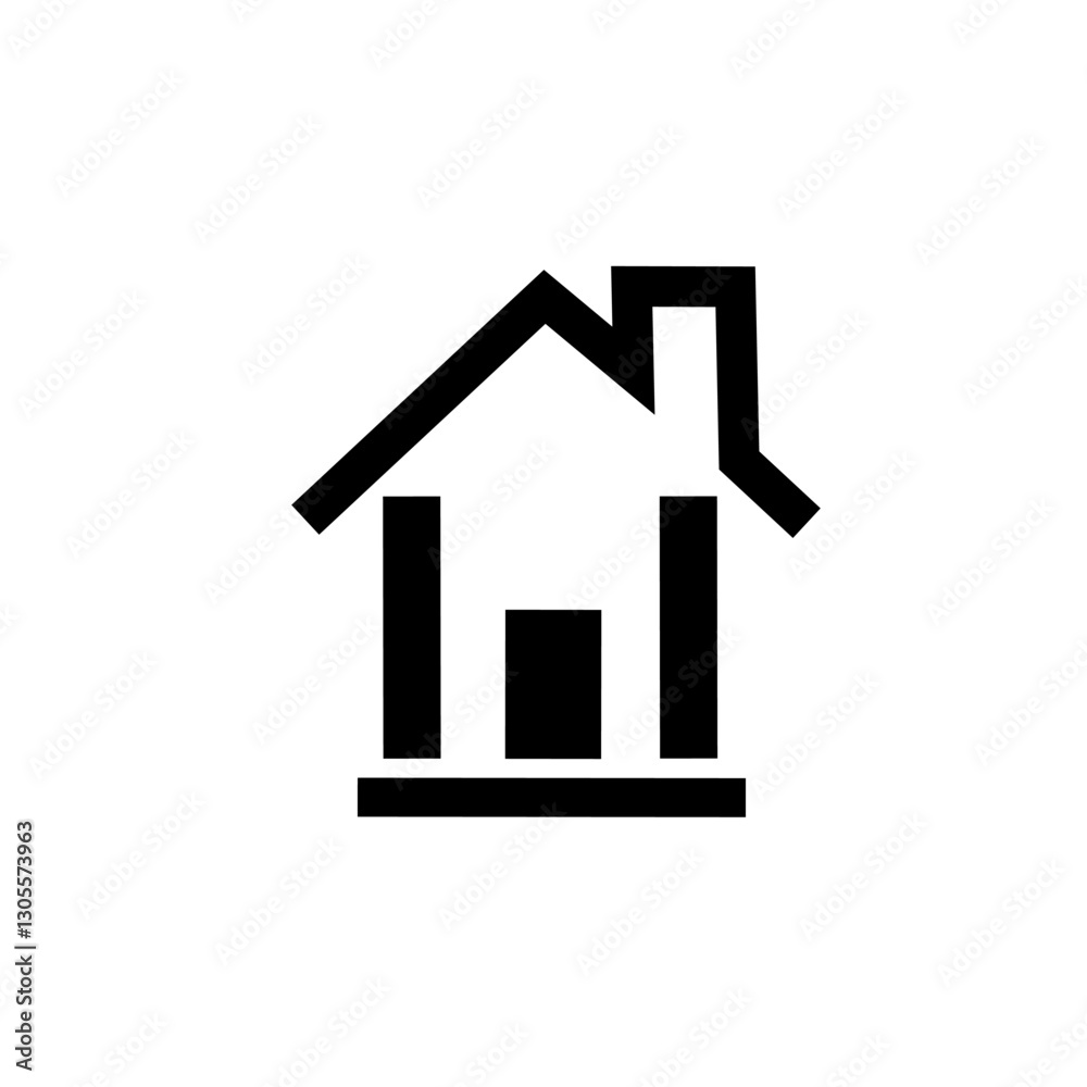real estate icon. Line house icon. Line home icon. Minimalist home icon. real estate icon. Line house icon. Line home icon. Minimalist home icon.