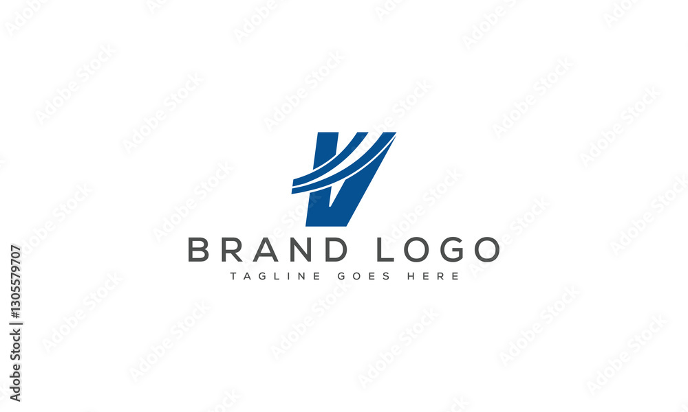 letter V logo design vector template design for brand. letter V logo design vector template design for brand.