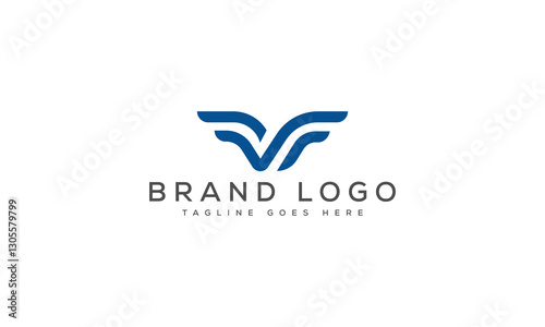Free Download letter V logo design vector template design for brand. - GFXLoad