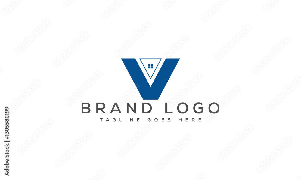 letter V logo design vector template design for brand. letter V logo design vector template design for brand.