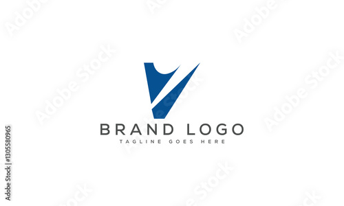 Free Download letter V logo design vector template design for brand. - GFXLoad