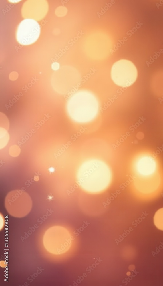 Warm bokeh background with soft golden and amber lights creating a magical ambiance Warm bokeh background with soft golden and amber lights creating a magical ambiance
