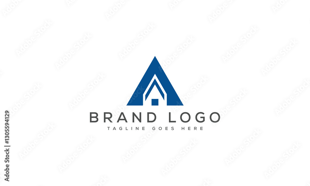 letter A logo design vector template design for brand. letter A logo design vector template design for brand.