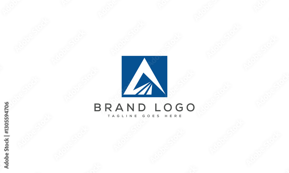 letter A logo design vector template design for brand. letter A logo design vector template design for brand.
