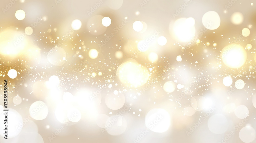 Beautiful abstract background of golden lights and sparkling particles Beautiful abstract background of golden lights and sparkling particles