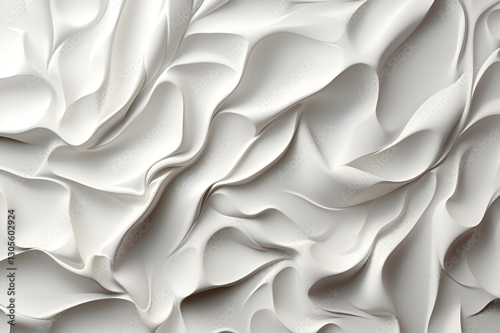 Abstract White Swirling Texture Modern Digital Art Background Abstract White Swirling Texture Modern Digital Art Background