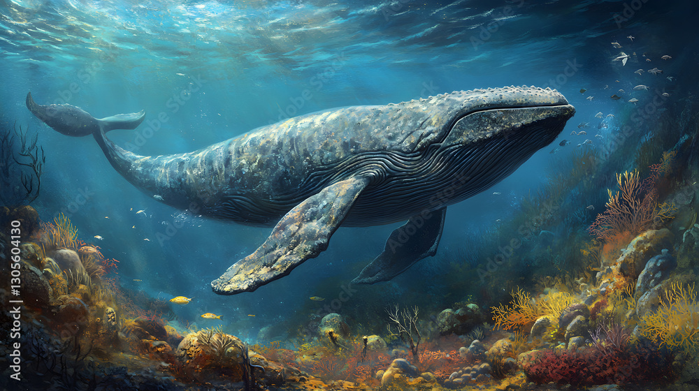 Fototapeta premium Whales