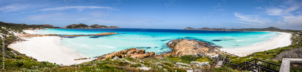 panoramic view of the luck bay in western australia panoramic view of the luck bay in western australia