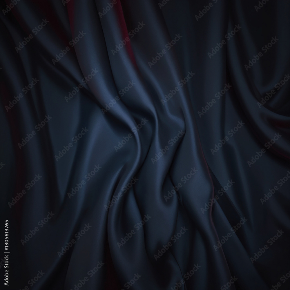 Fototapeta premium 滑らかで艶のある布の背景素材 AI画像 ジェネレーティブAI