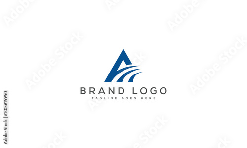 Free Download letter A logo design vector template design for brand. - GFXLoad