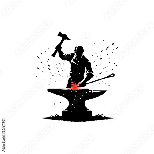 Blacksmith at Work