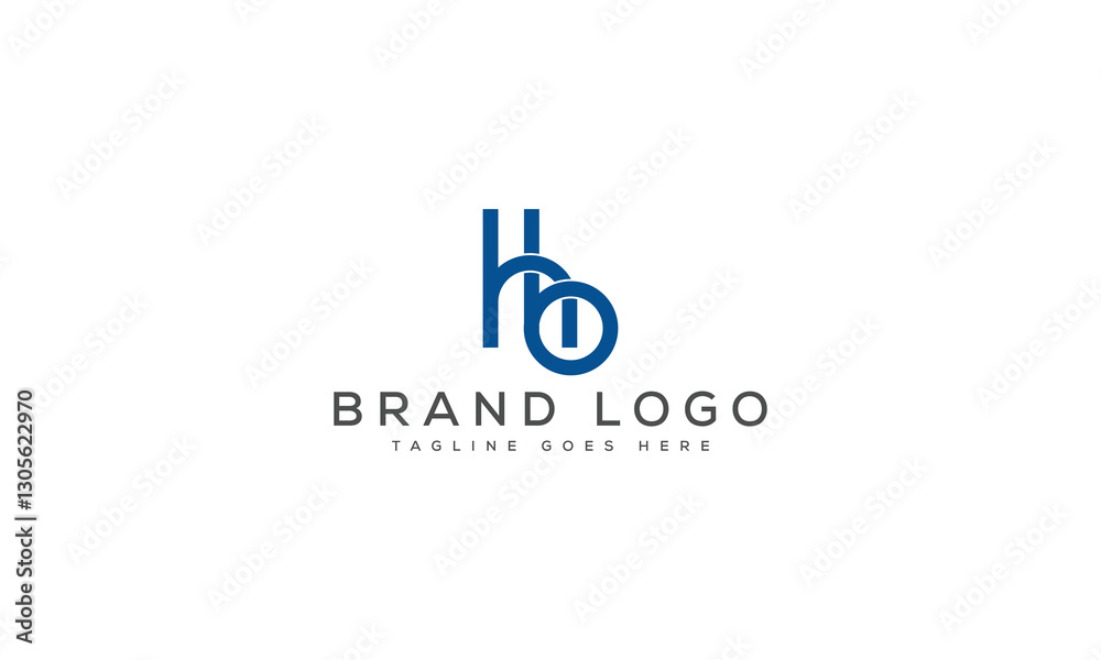 letter HB logo design vector template design for brand. letter HB logo design vector template design for brand.