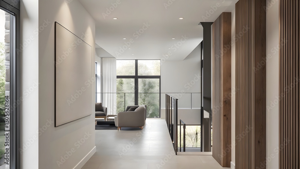 Fototapeta premium Modern interior background