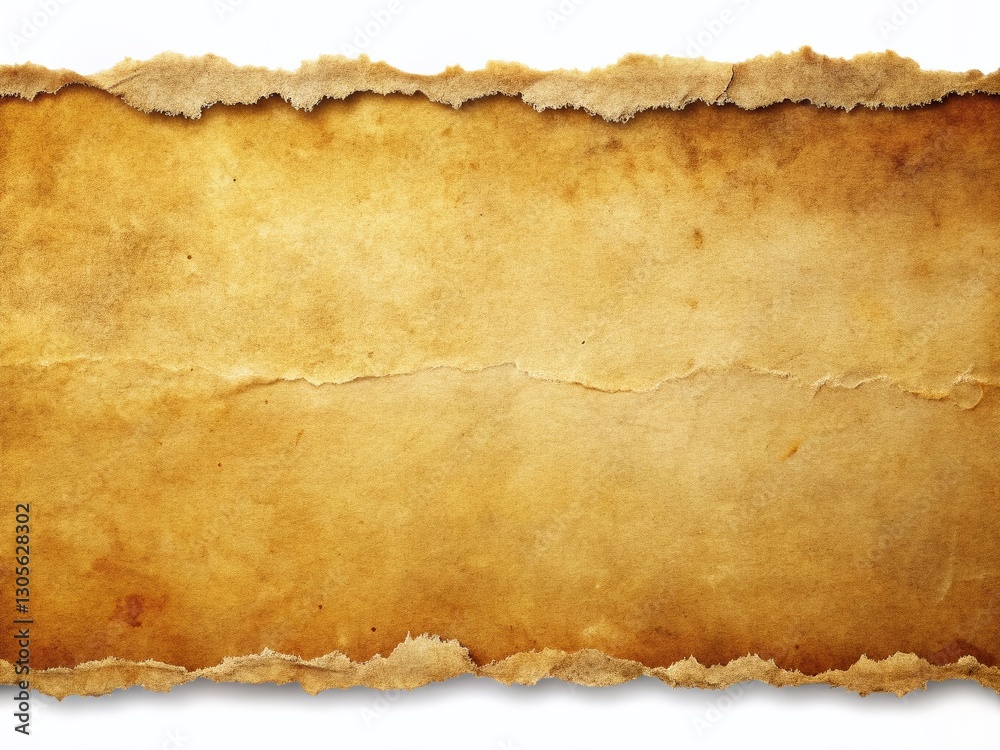 Panoramic Torn Paper Texture with Space for Text - Grunge Background Panoramic Torn Paper Texture with Space for Text - Grunge Background