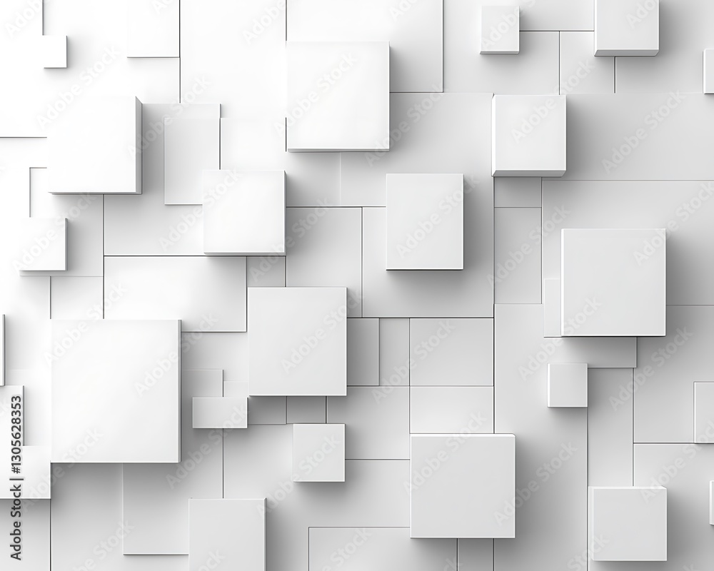 White Cubes Abstract Wall Texture White Cubes Abstract Wall Texture