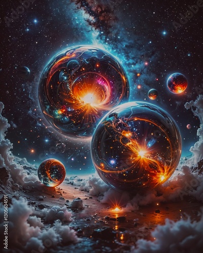 planet in space