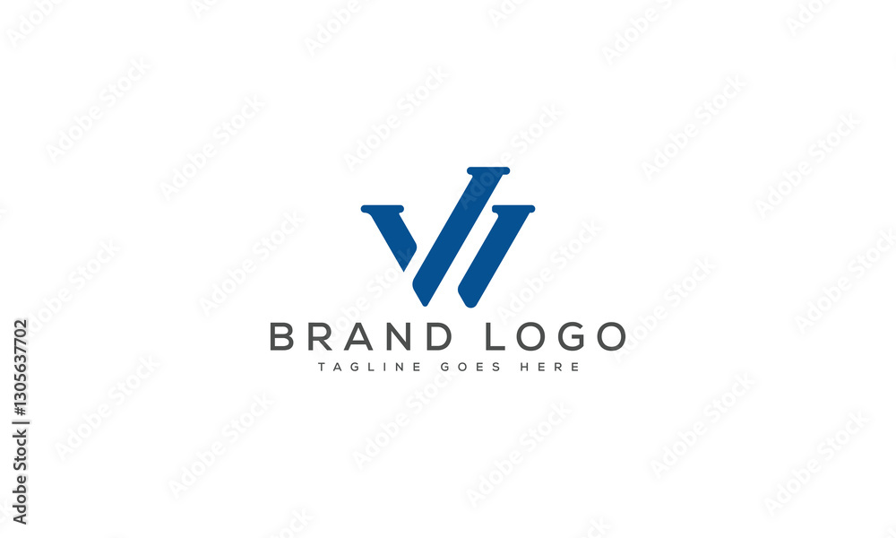 letter W logo design vector template design for brand. letter W logo design vector template design for brand.