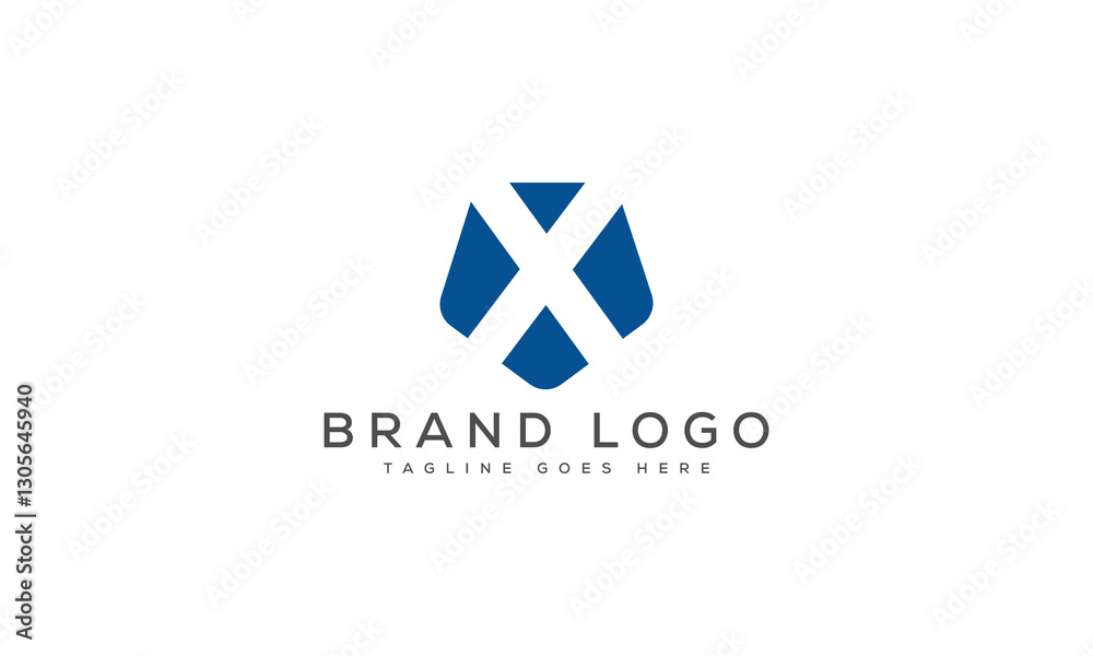 Obraz premium letter X logo design vector template design for brand.