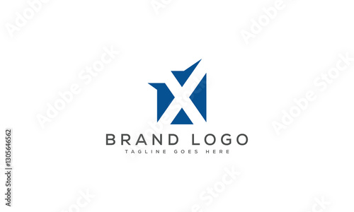 Free Download letter X logo design vector template design for brand. - GFXLoad