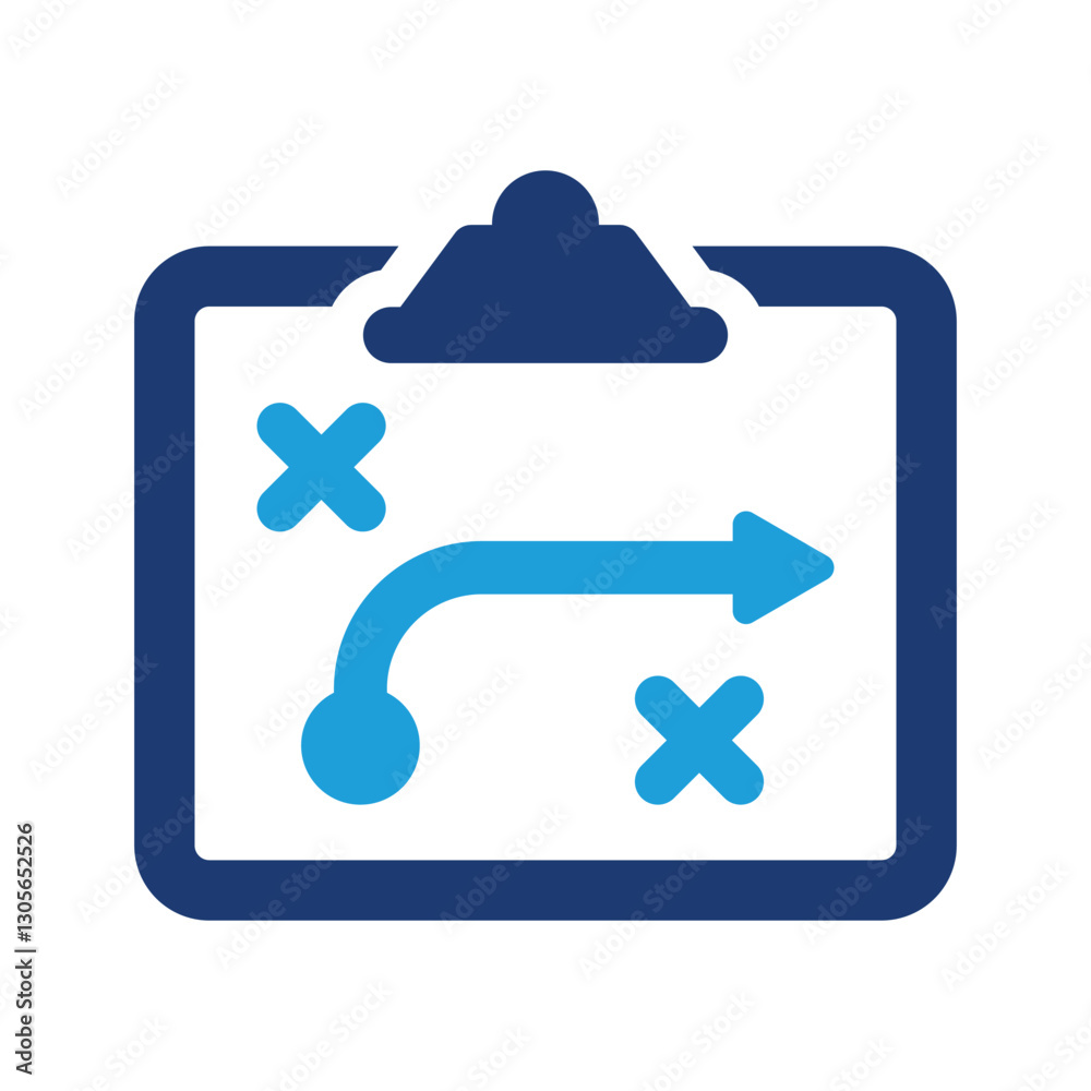 Fototapeta premium Strategy icon