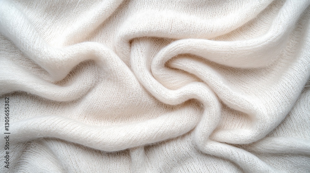 Soft white fabric texture with delicate draping, perfect for fashion and home decor inspirations, providing a luxe and cozy aesthetic. Soft white fabric texture with delicate draping, perfect for fashion and home decor inspirations, providing a luxe and cozy aesthetic.